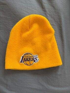 NBA Bright Yellow Knit Beanie